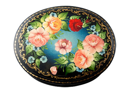 Buy Bouquet Lacquer Box at GoldenCockerel.com