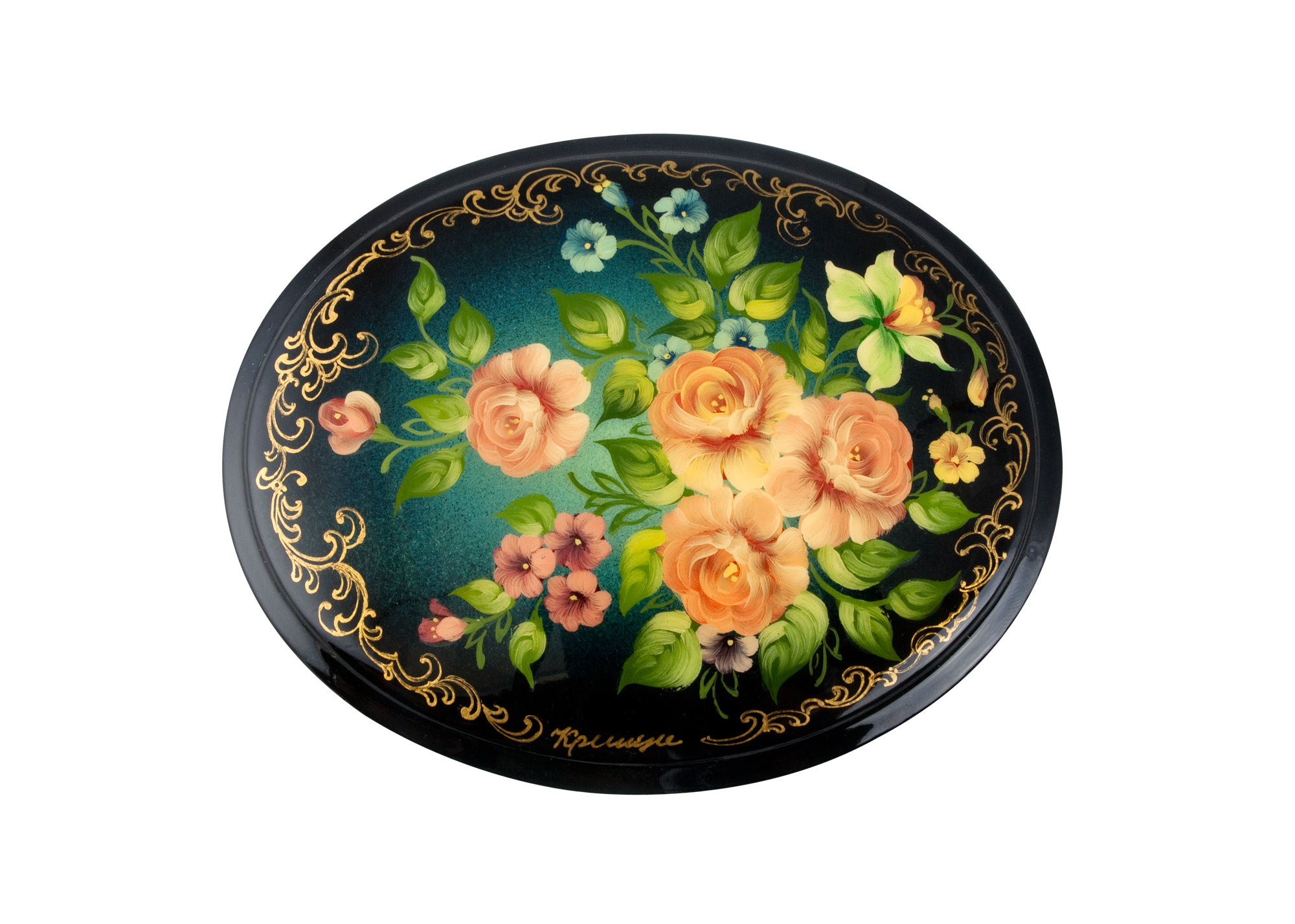 Buy Bouquet Lacquer Box at GoldenCockerel.com