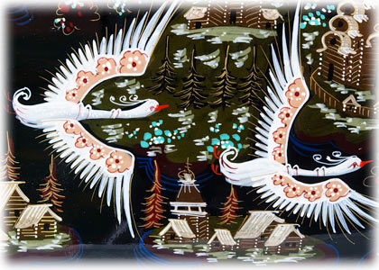 Buy Russian North Lacquered Box at GoldenCockerel.com