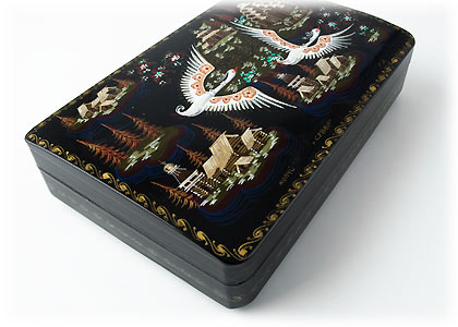 Buy Russian North Lacquered Box at GoldenCockerel.com