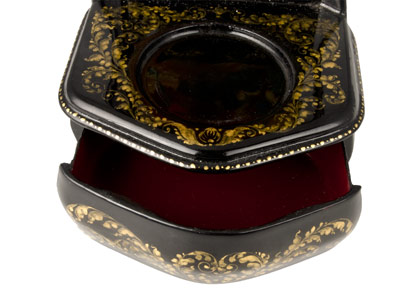 Buy Frog Princess Throne Lacquer Box at GoldenCockerel.com