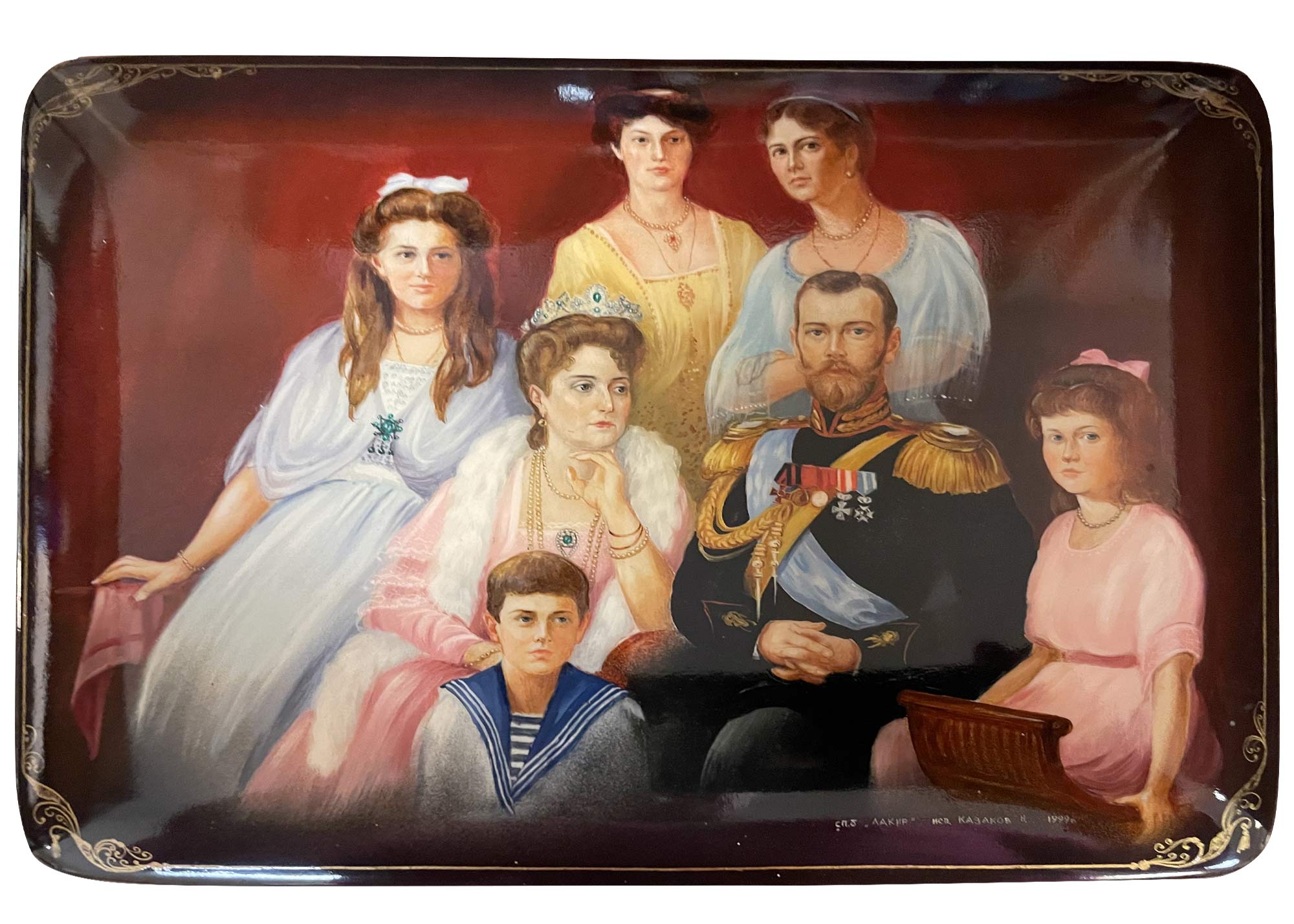 Buy Tsar Nicholas & Family Box at GoldenCockerel.com