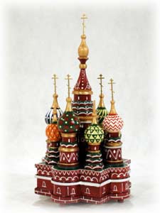 Buy St. Basil's Carved Music "Box"--2nds  at GoldenCockerel.com