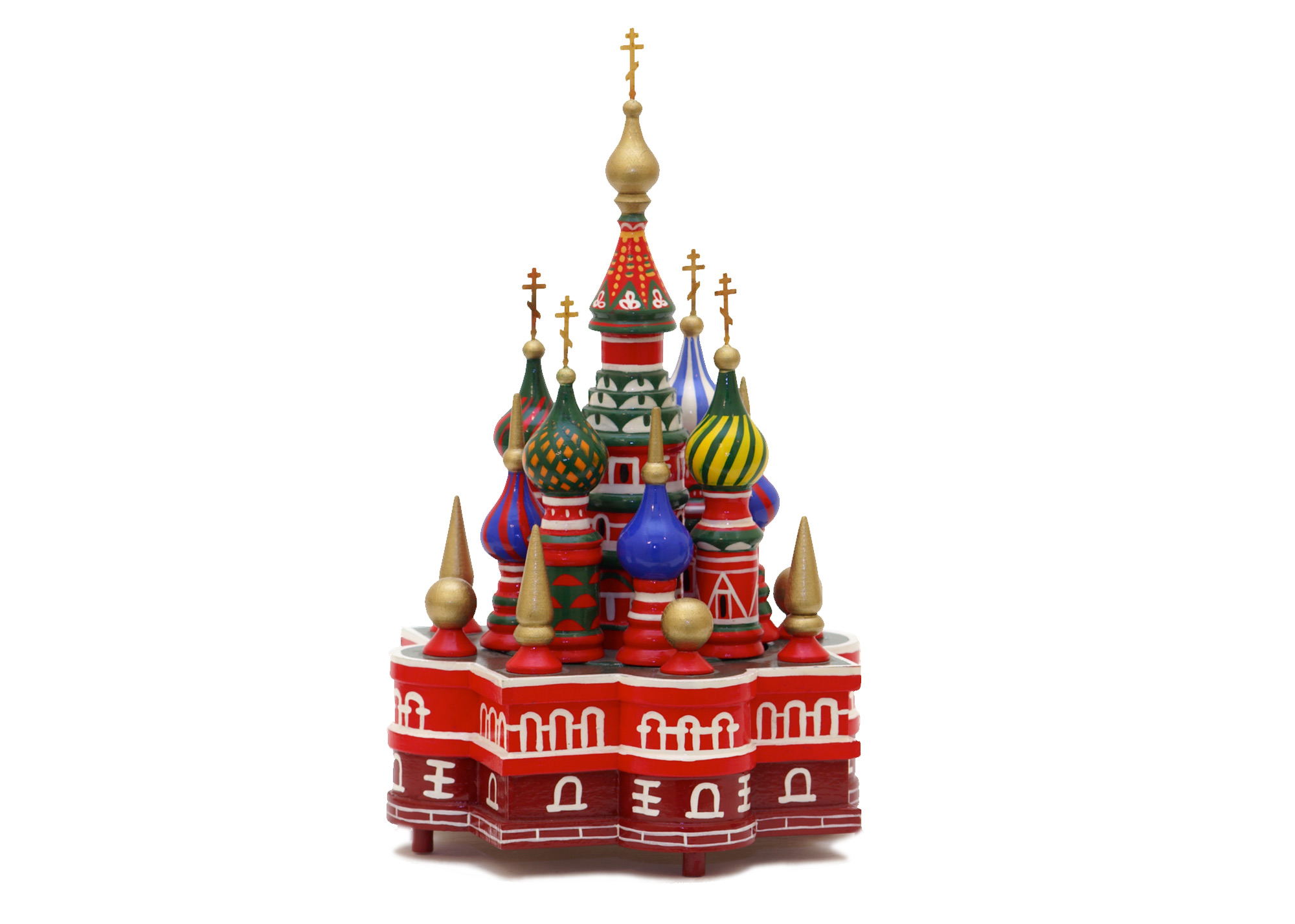 Buy St. Basil's Music Box "Lara's Theme"  6" x 6" x 10" at GoldenCockerel.com