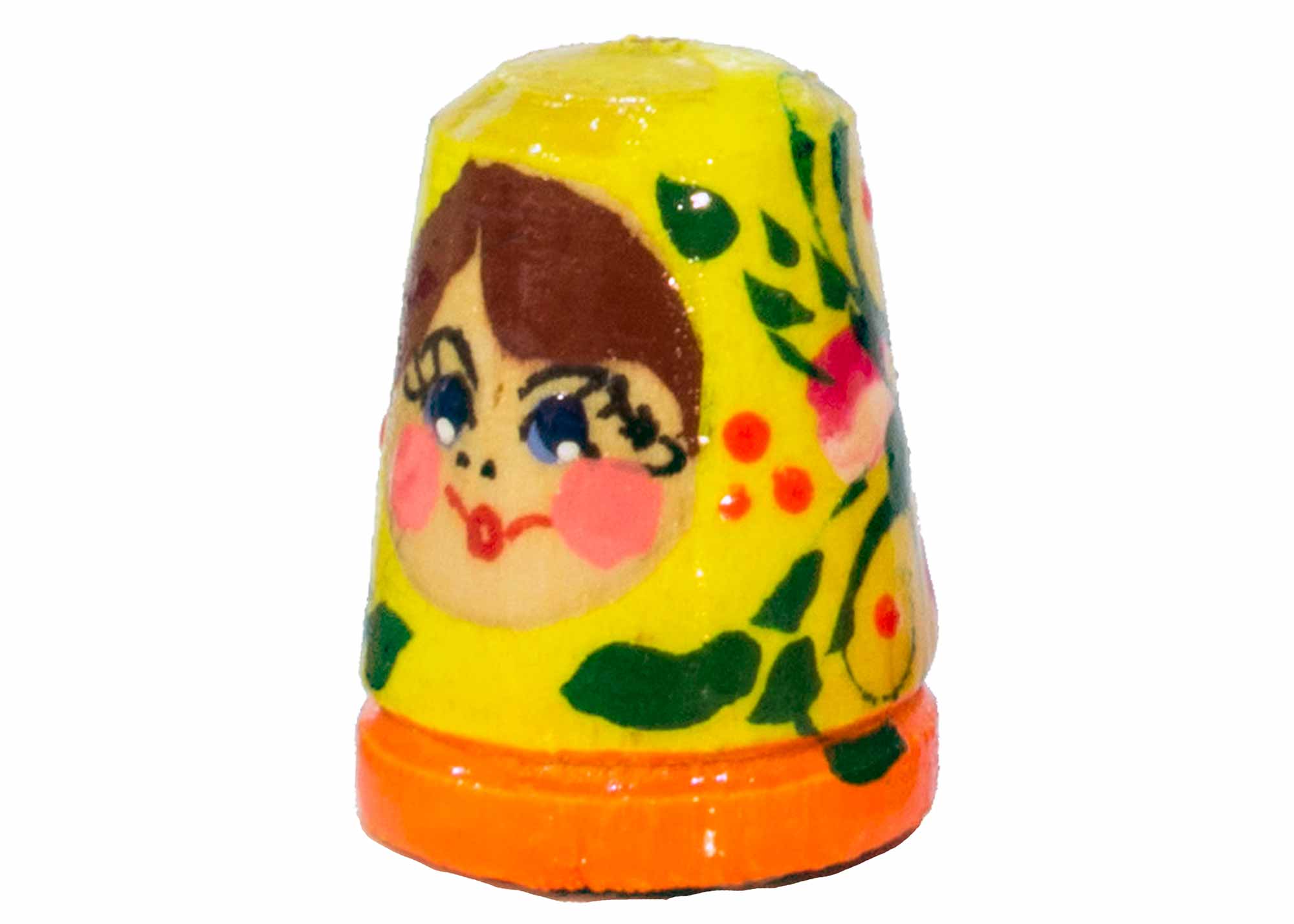 Buy Matryoshka Thimble, Wood 1.2" at GoldenCockerel.com