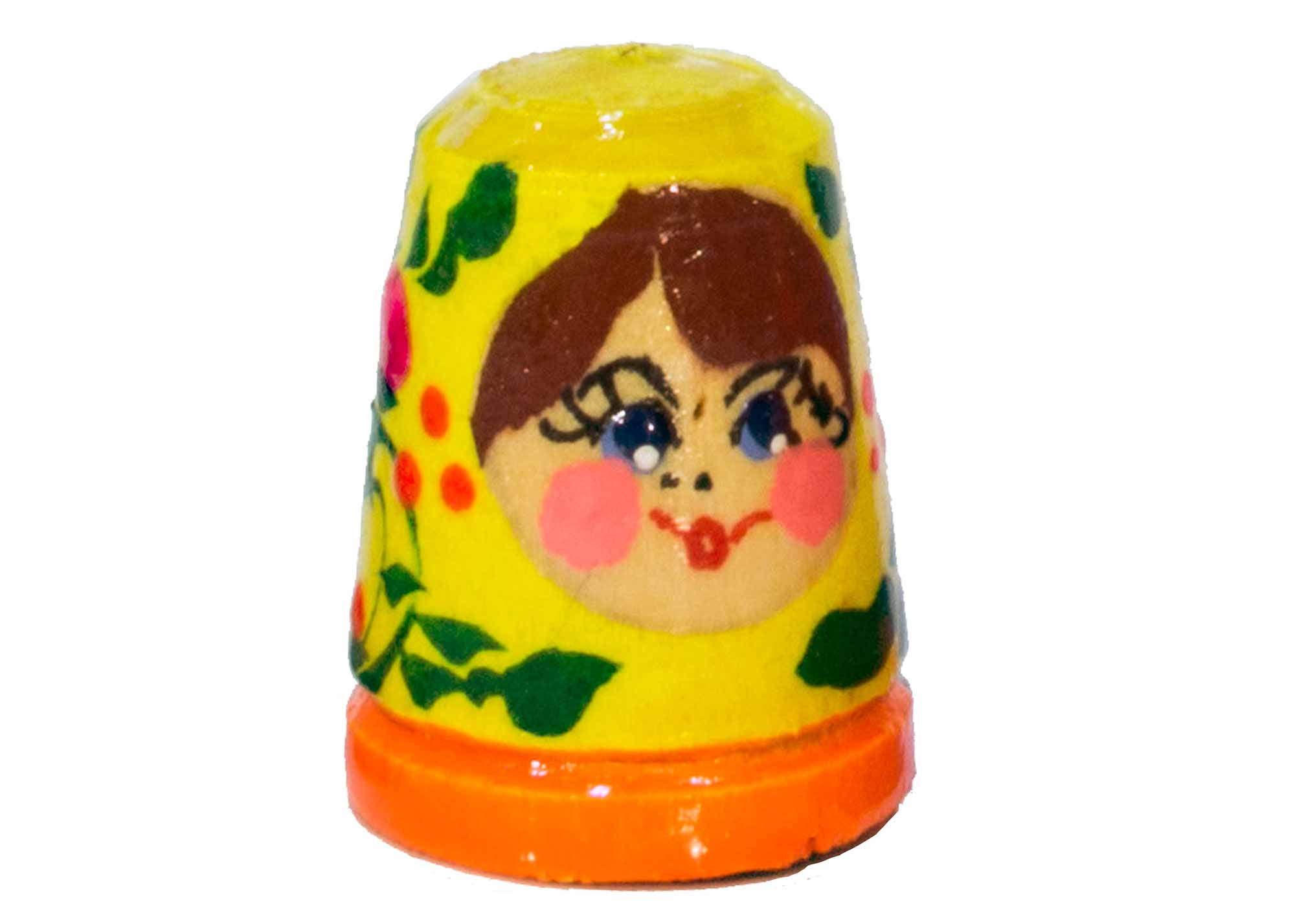 Buy Matryoshka Thimble, Wood 1.2" at GoldenCockerel.com