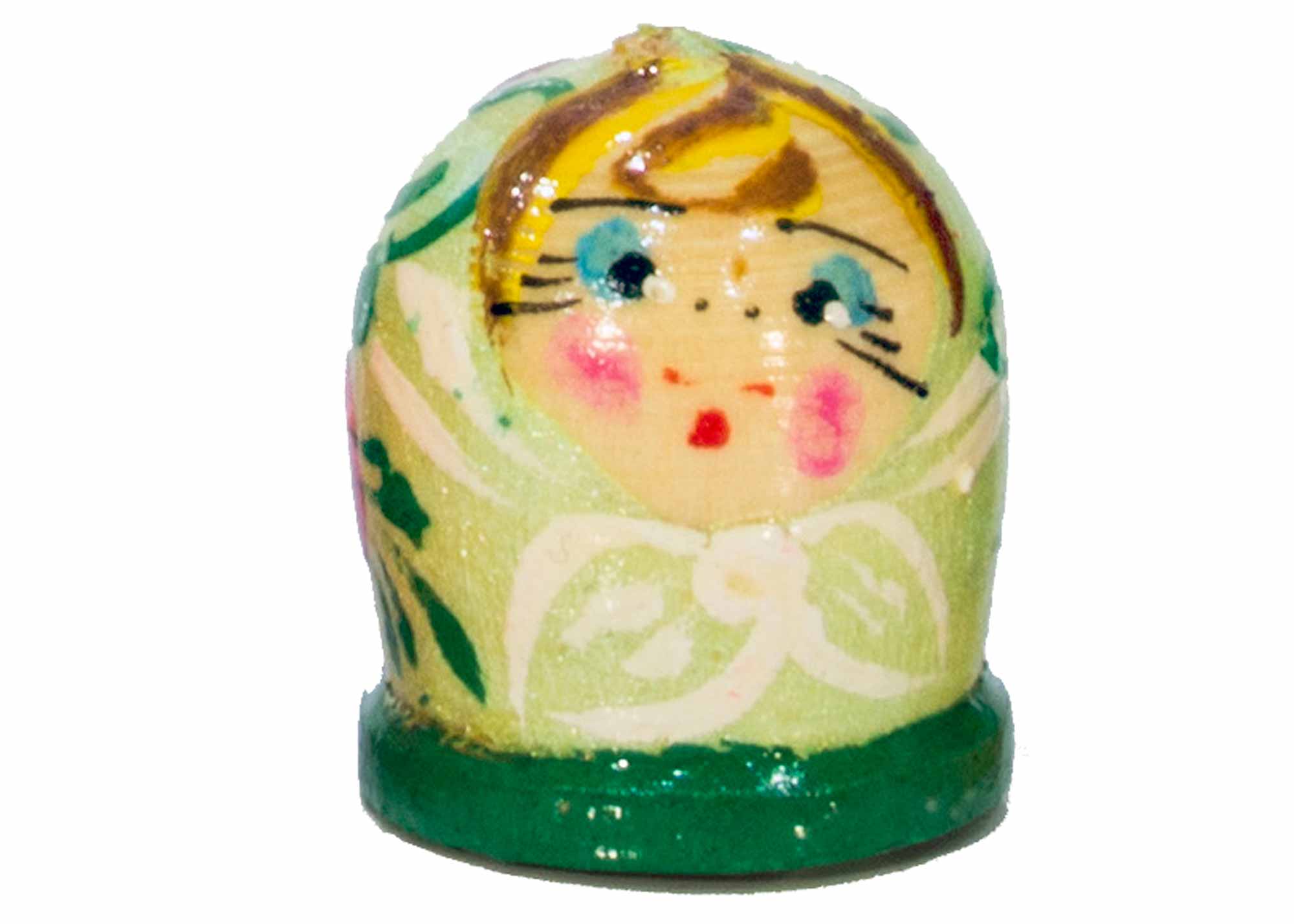 Buy Matryoshka Thimble, Wood 1.2" at GoldenCockerel.com