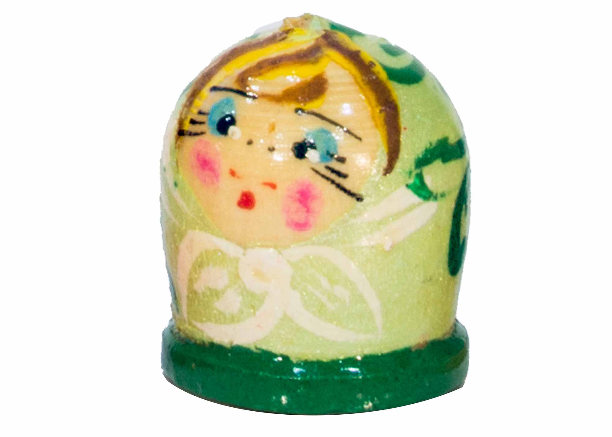 Buy Matryoshka Thimble, Wood 1.2" at GoldenCockerel.com