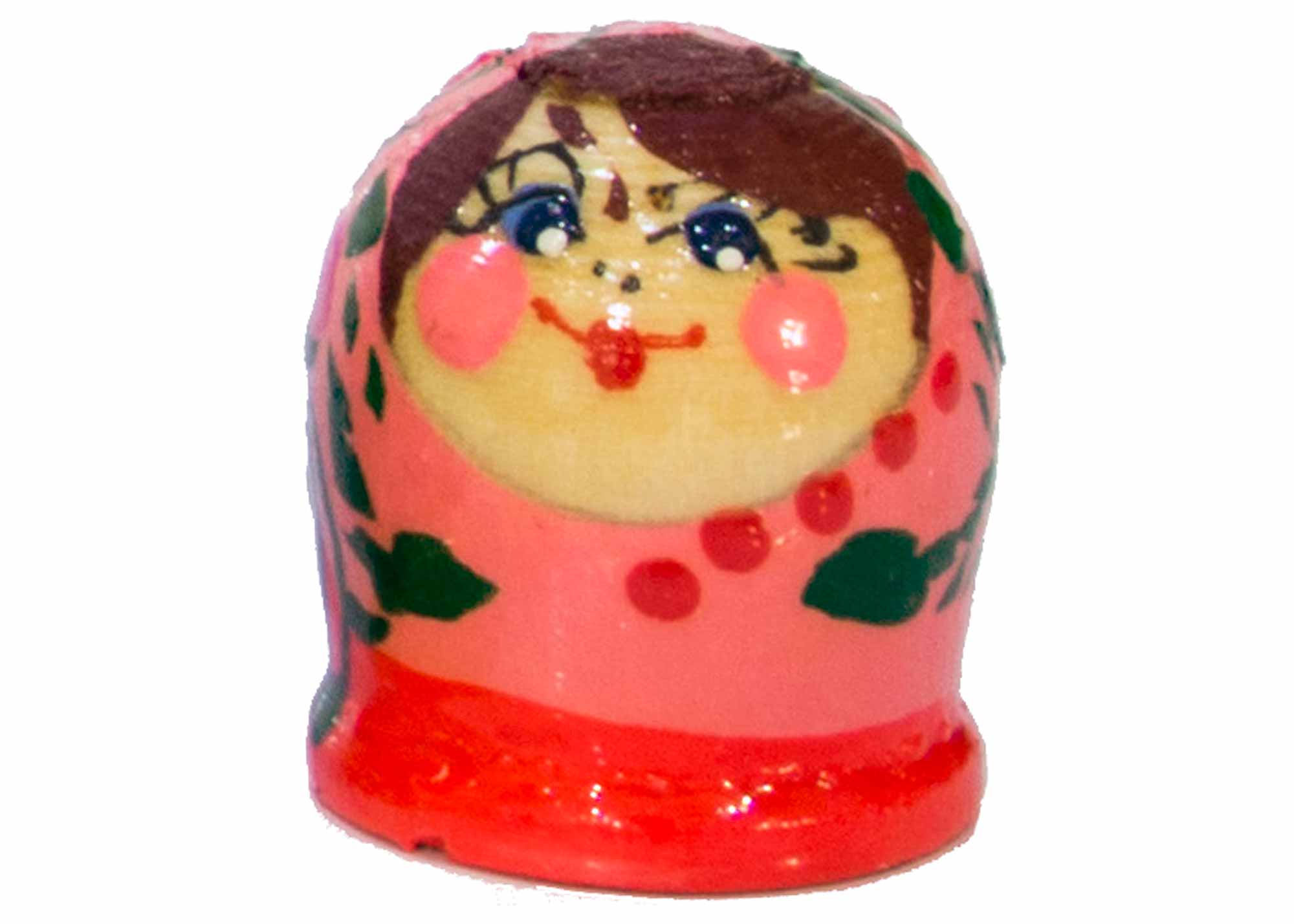 Buy Matryoshka Thimble, Wood 1.2" at GoldenCockerel.com