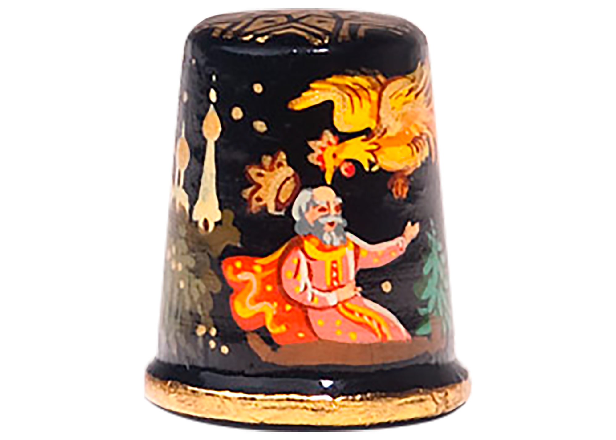 Buy The Golden Cockerel Fairy Tale Thimble, Wood 1" at GoldenCockerel.com