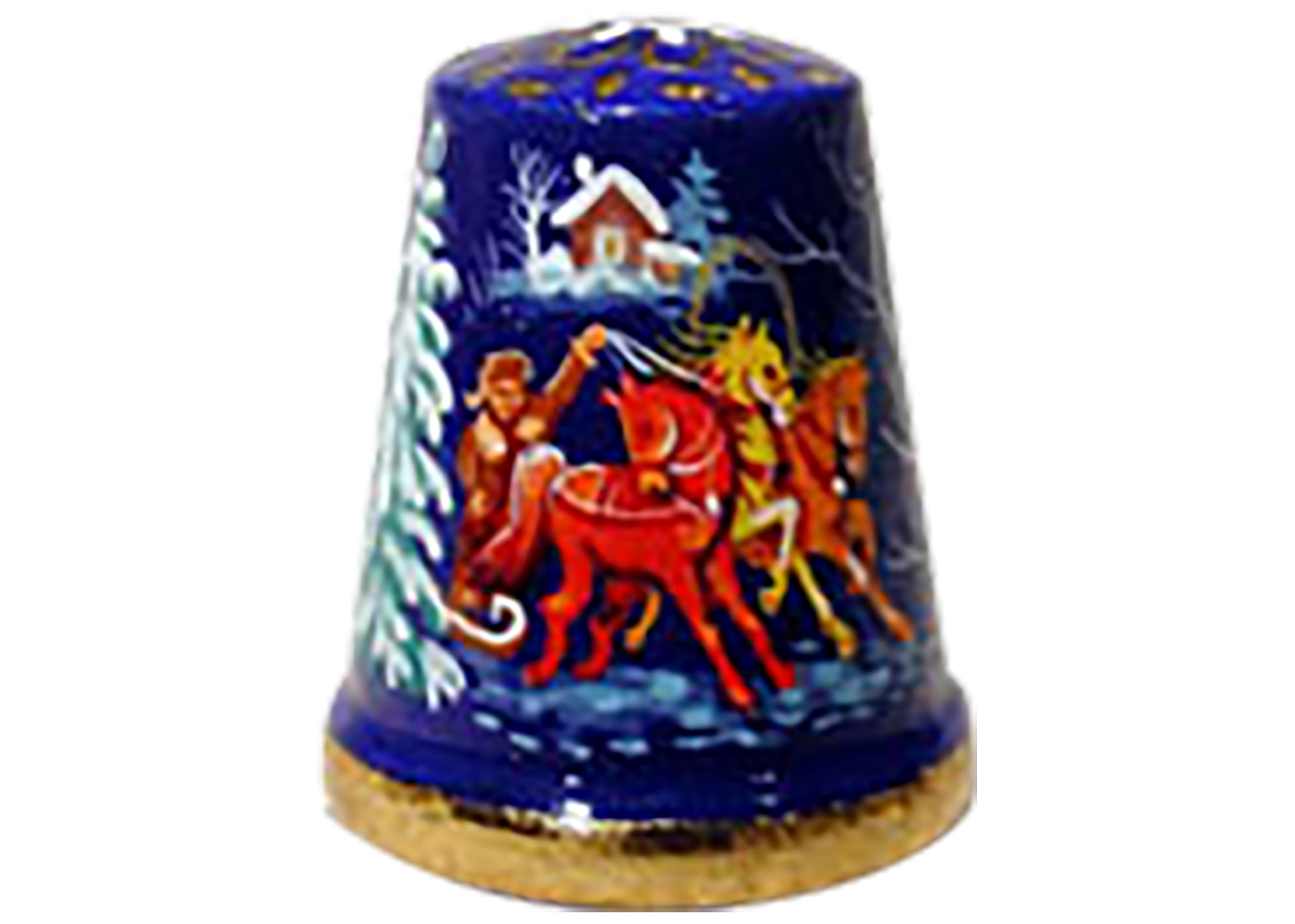 Buy Troika Thimble, Wood 1" at GoldenCockerel.com