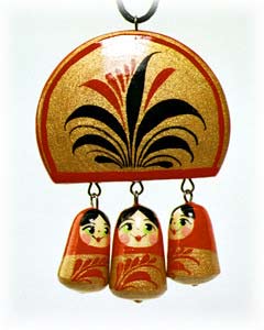 Buy Matryoshka Necklace at GoldenCockerel.com