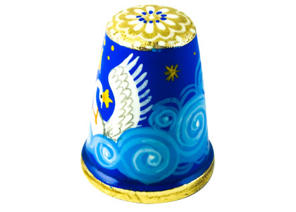 Buy Swan Princess Thimble at GoldenCockerel.com