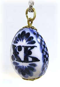 Buy Gzhel Easter Pendant at GoldenCockerel.com