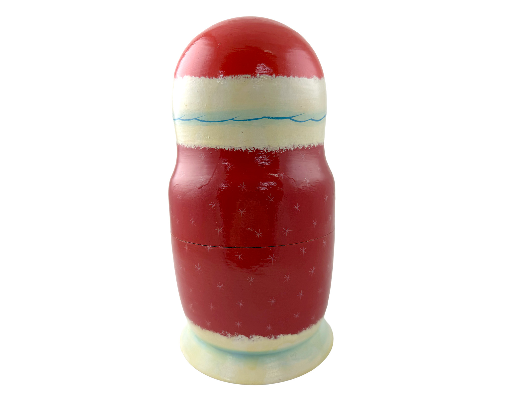 Buy Vintage Santa with Matryoshka Nesting Doll 10pc at GoldenCockerel.com