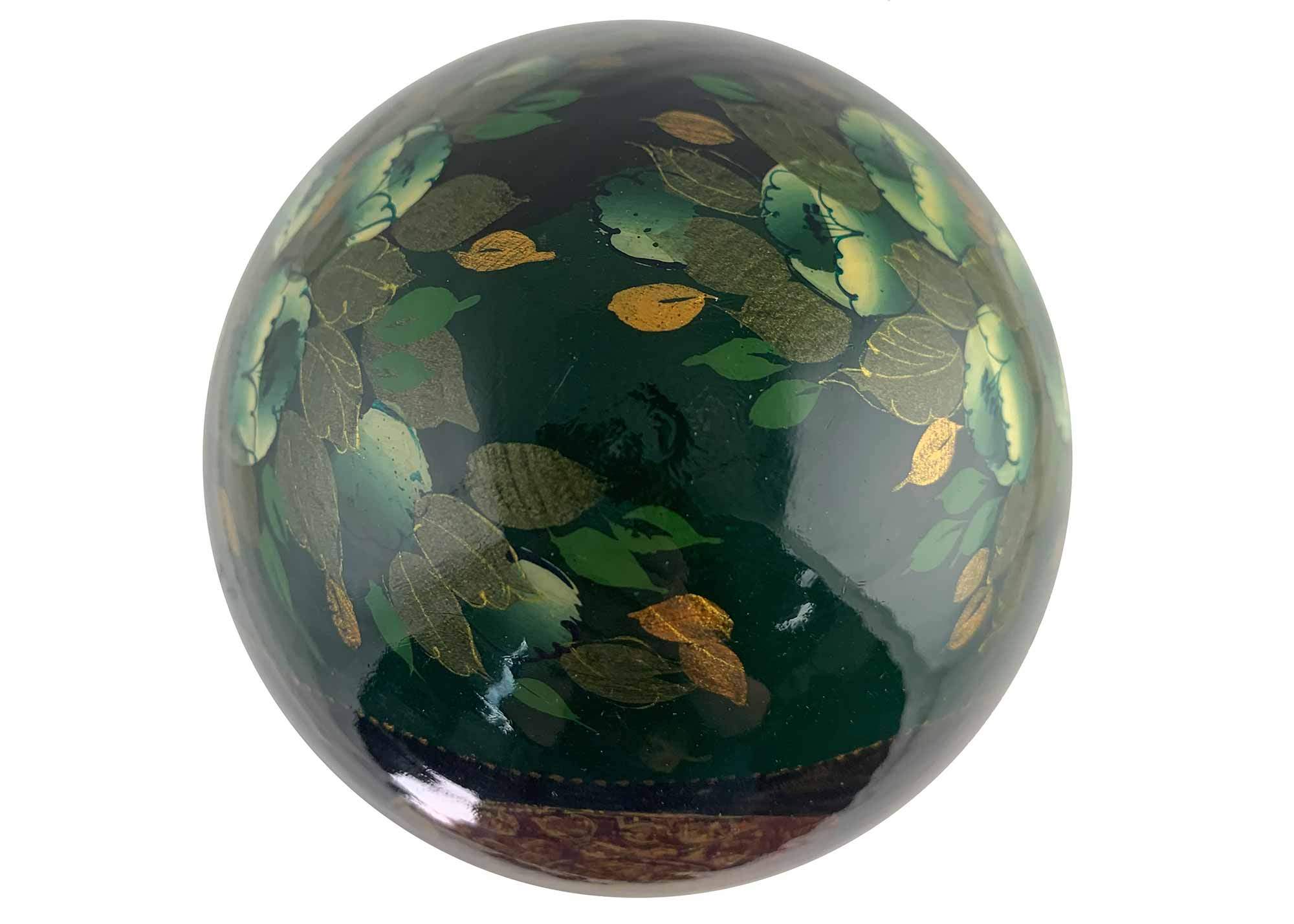 Buy Vintage Russian Portrait Egg with Stand at GoldenCockerel.com