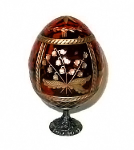 Buy Strawberries RED Faberge Style Egg  at GoldenCockerel.com