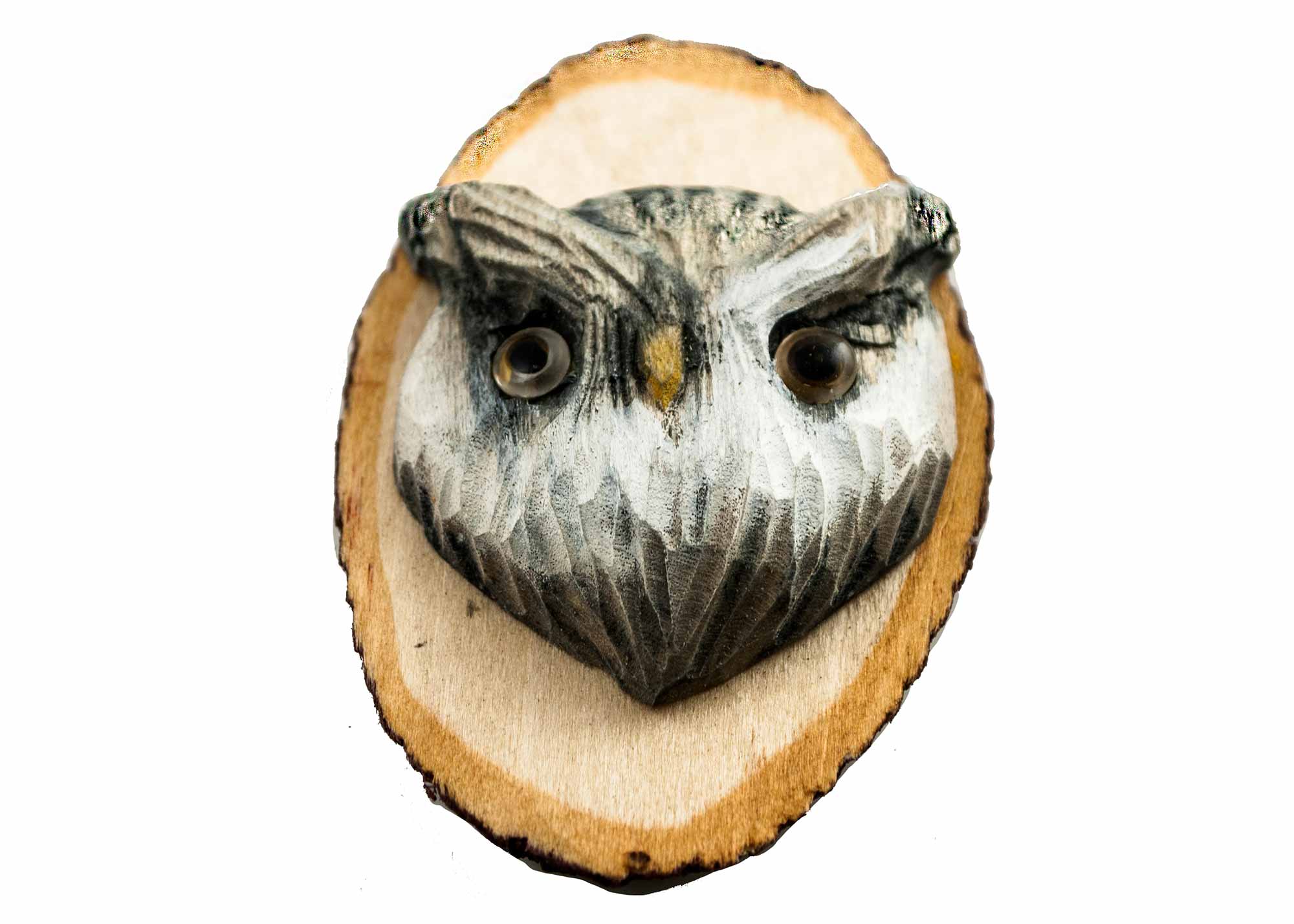 Buy Great Grey Owl Wildlife Magnet at GoldenCockerel.com