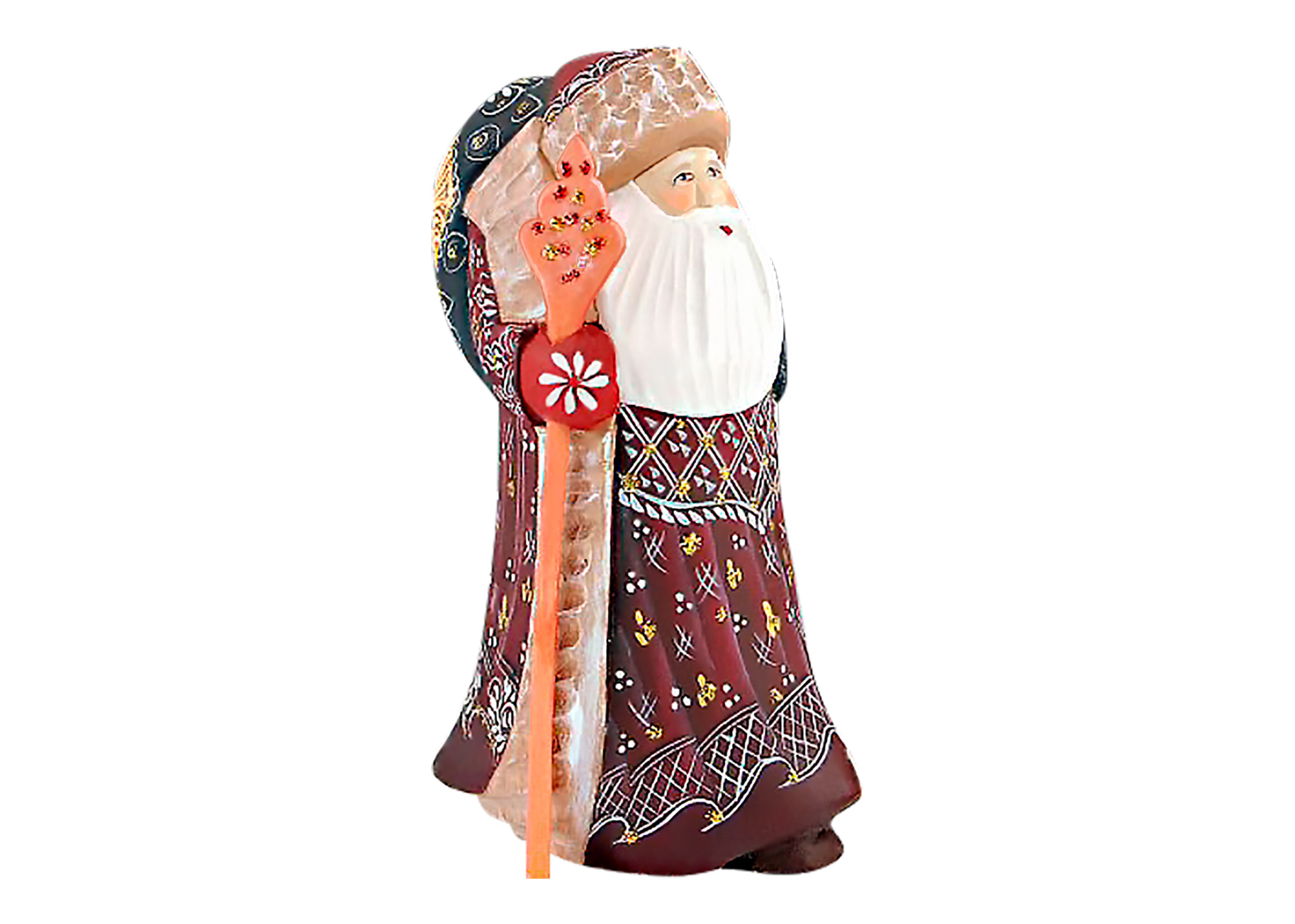 Buy Walking Santa 5" at GoldenCockerel.com