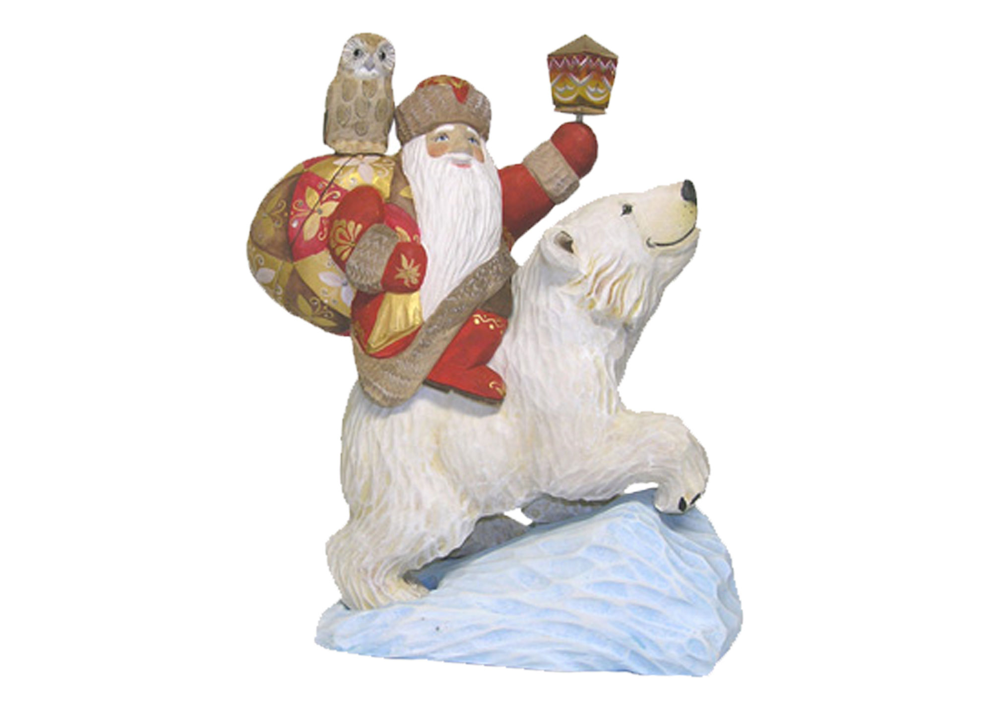 Buy Santa Box "Through Snow and Ice to Christmas Lights" at GoldenCockerel.com