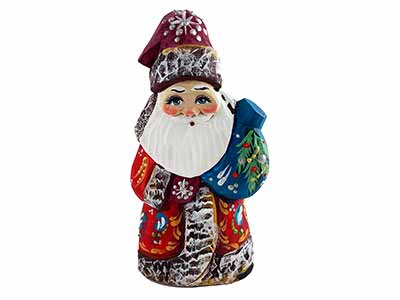 Buy Father Frost 6” Hand-Carved Figurine (Asst.) at GoldenCockerel.com