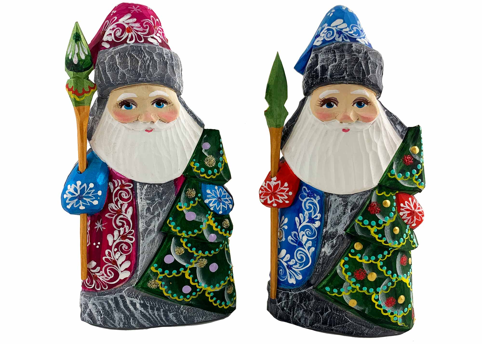 Buy Father Frost 6” Hand-Carved Figurine (Asst.) at GoldenCockerel.com