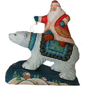 Buy Polar Bear Express Carving at GoldenCockerel.com