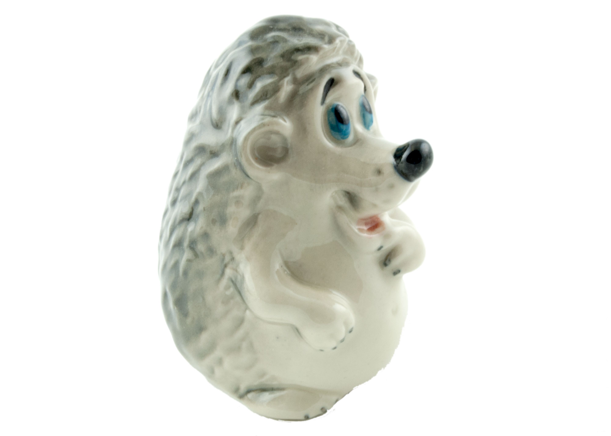 Buy Happy Hedgehog Porcelain Figurine at GoldenCockerel.com