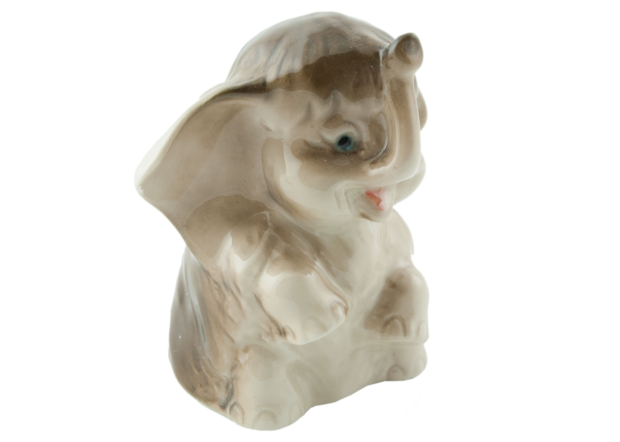 Buy Elephant Calf Porcelain Figurine at GoldenCockerel.com
