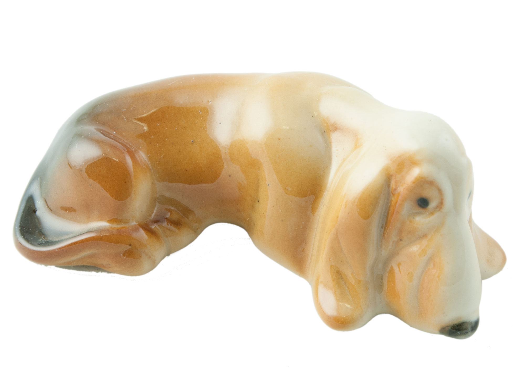 Buy Basset Hound Porcelain Figurine at GoldenCockerel.com