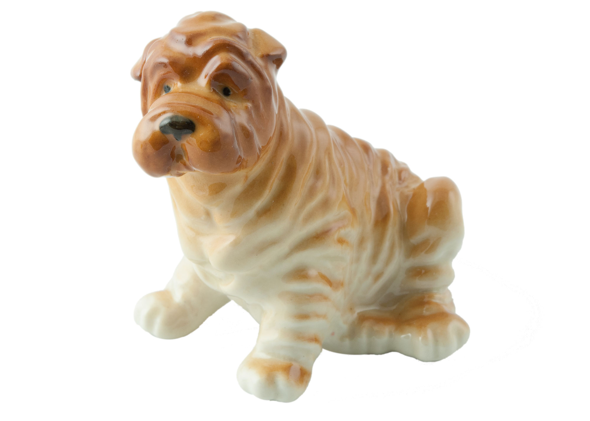 Buy Shar-Pei Porcelain Figurine at GoldenCockerel.com