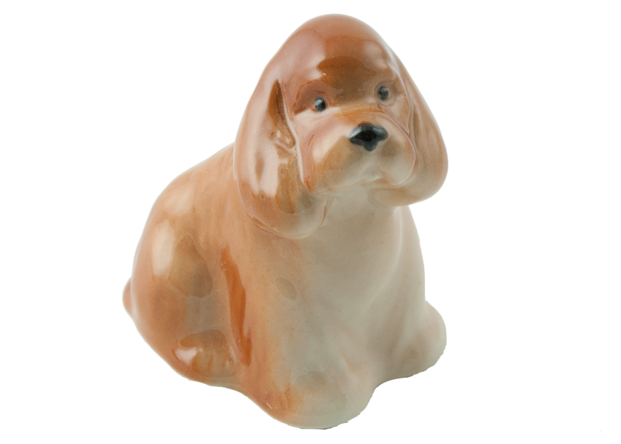 Buy Spaniel Puppy Porcelain Figurine at GoldenCockerel.com
