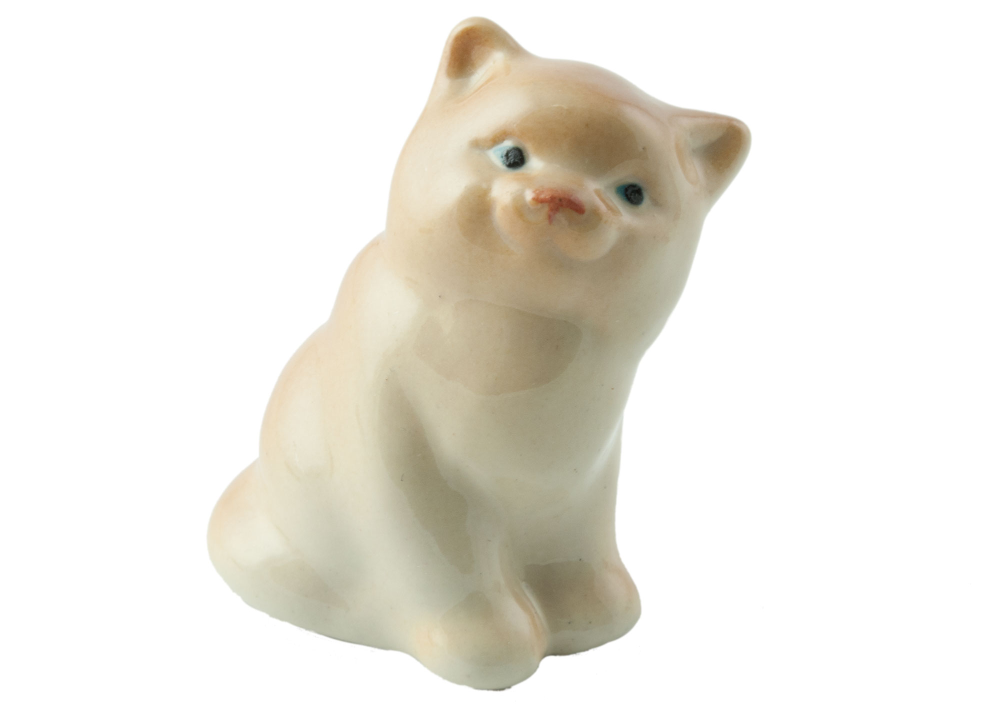 Buy Grey Murzick Cat Porcelain Figurine at GoldenCockerel.com