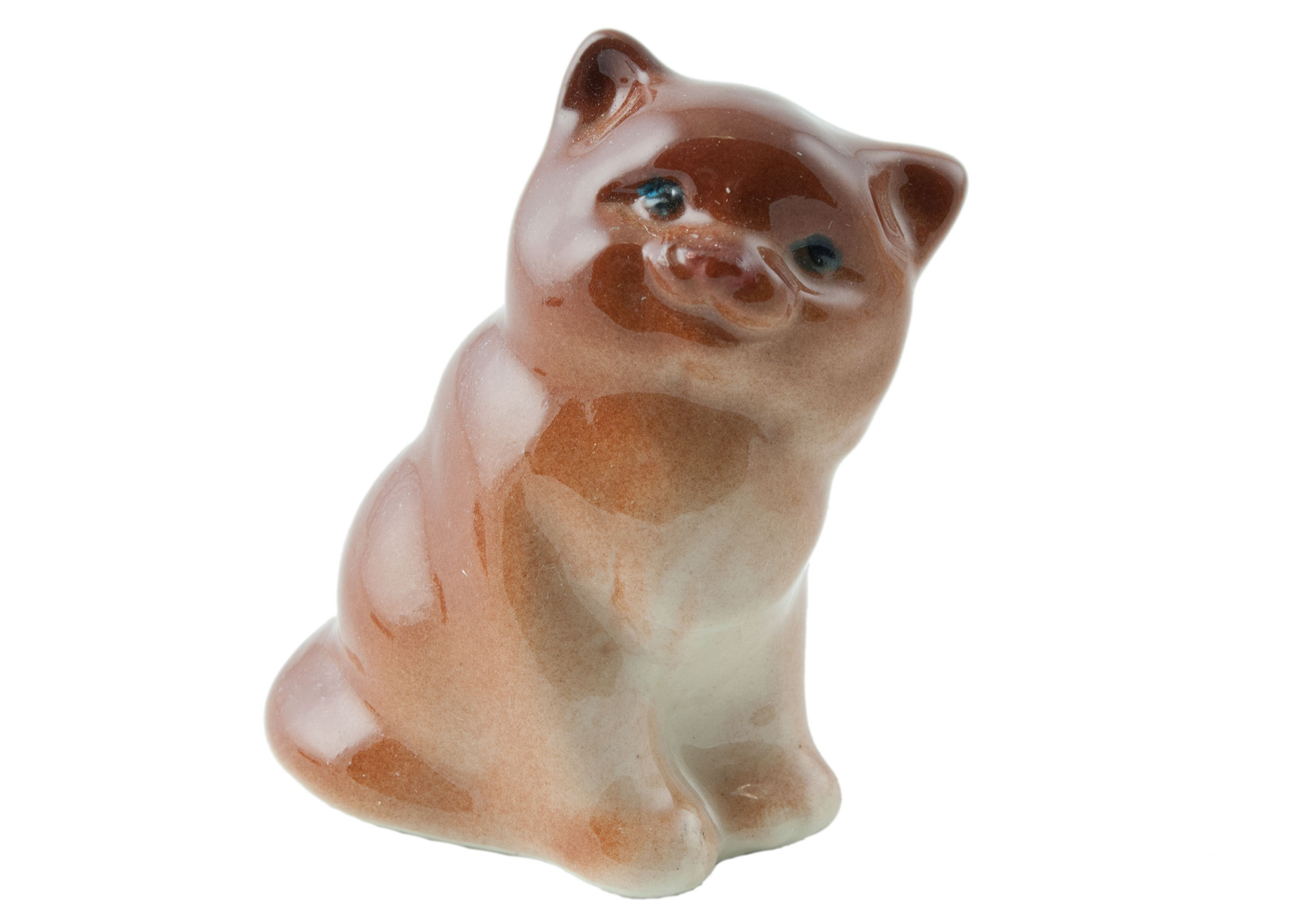 Buy Grey Murzick Cat Porcelain Figurine at GoldenCockerel.com