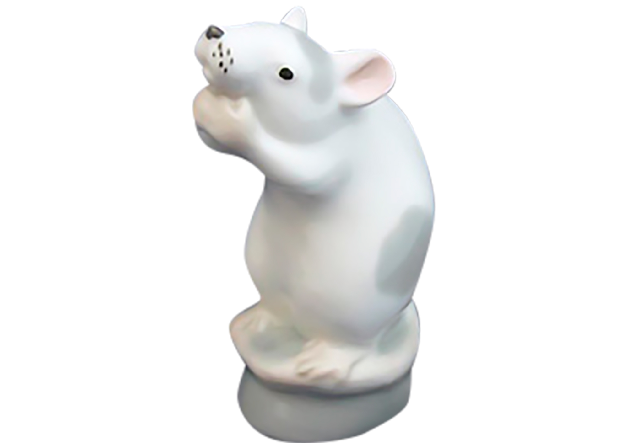 Buy Фарфоровая фигурка «Белая мышка» at GoldenCockerel.com