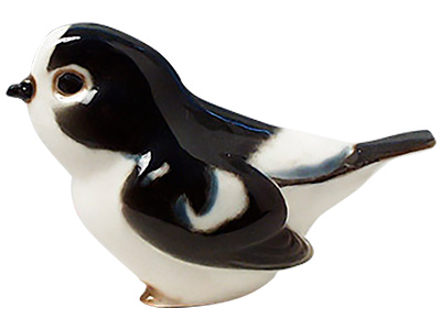 Buy Snow Bunting Figurine #2 (looking forward) at GoldenCockerel.com