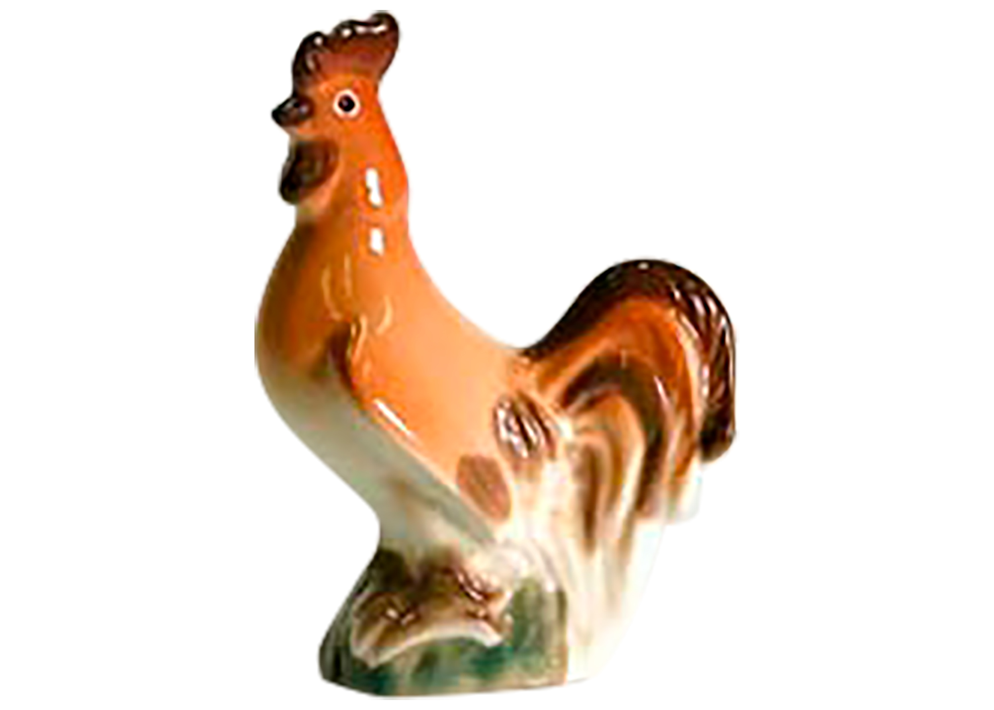 Buy Lomonosov Porcelain Rooster Figurine at GoldenCockerel.com