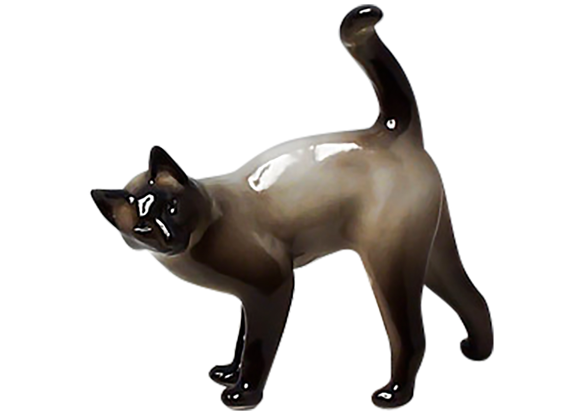 Buy Siamese Cat Porcelain Figurine at GoldenCockerel.com