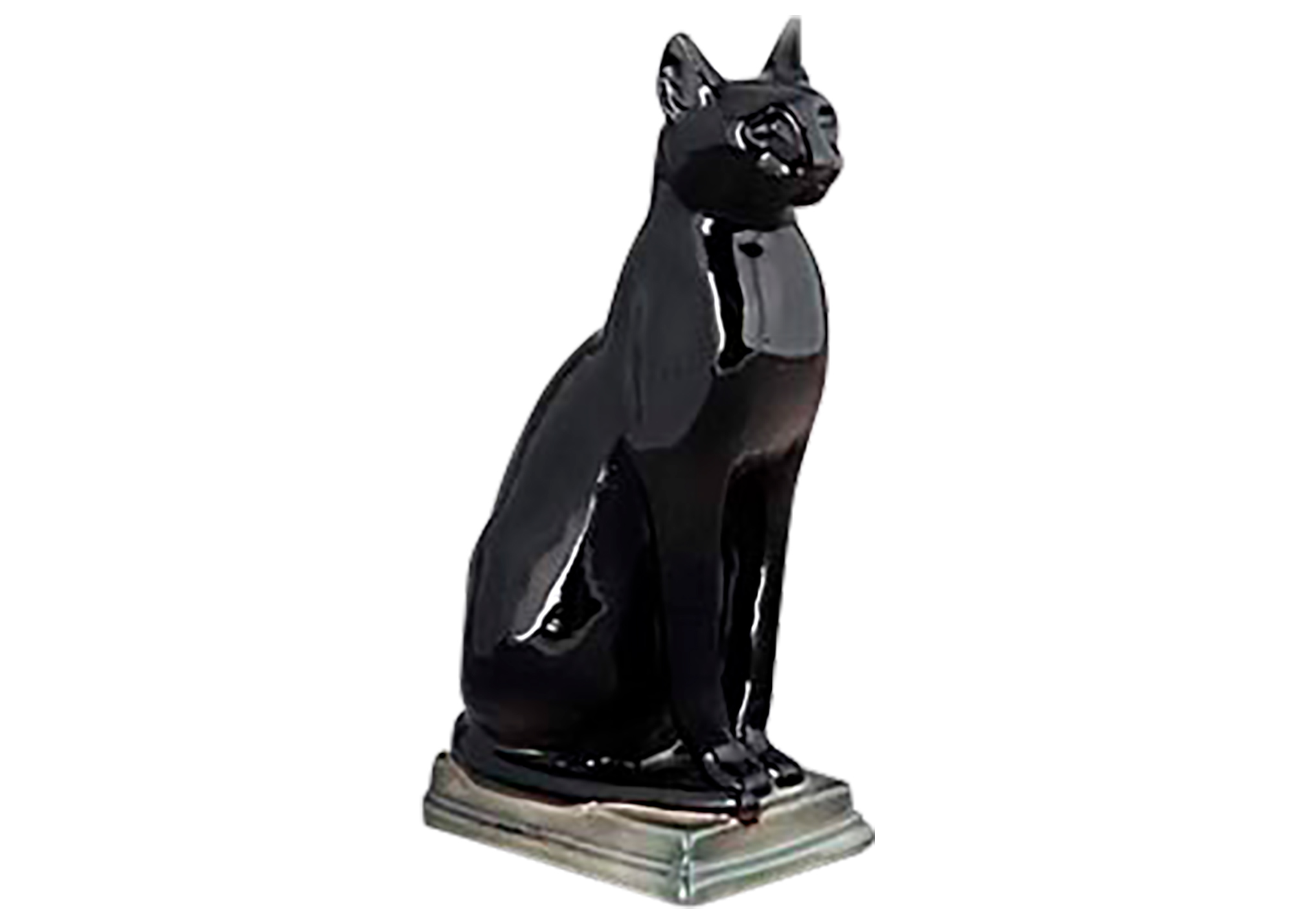 Buy Porcelain Egyptian Cat Figurine at GoldenCockerel.com