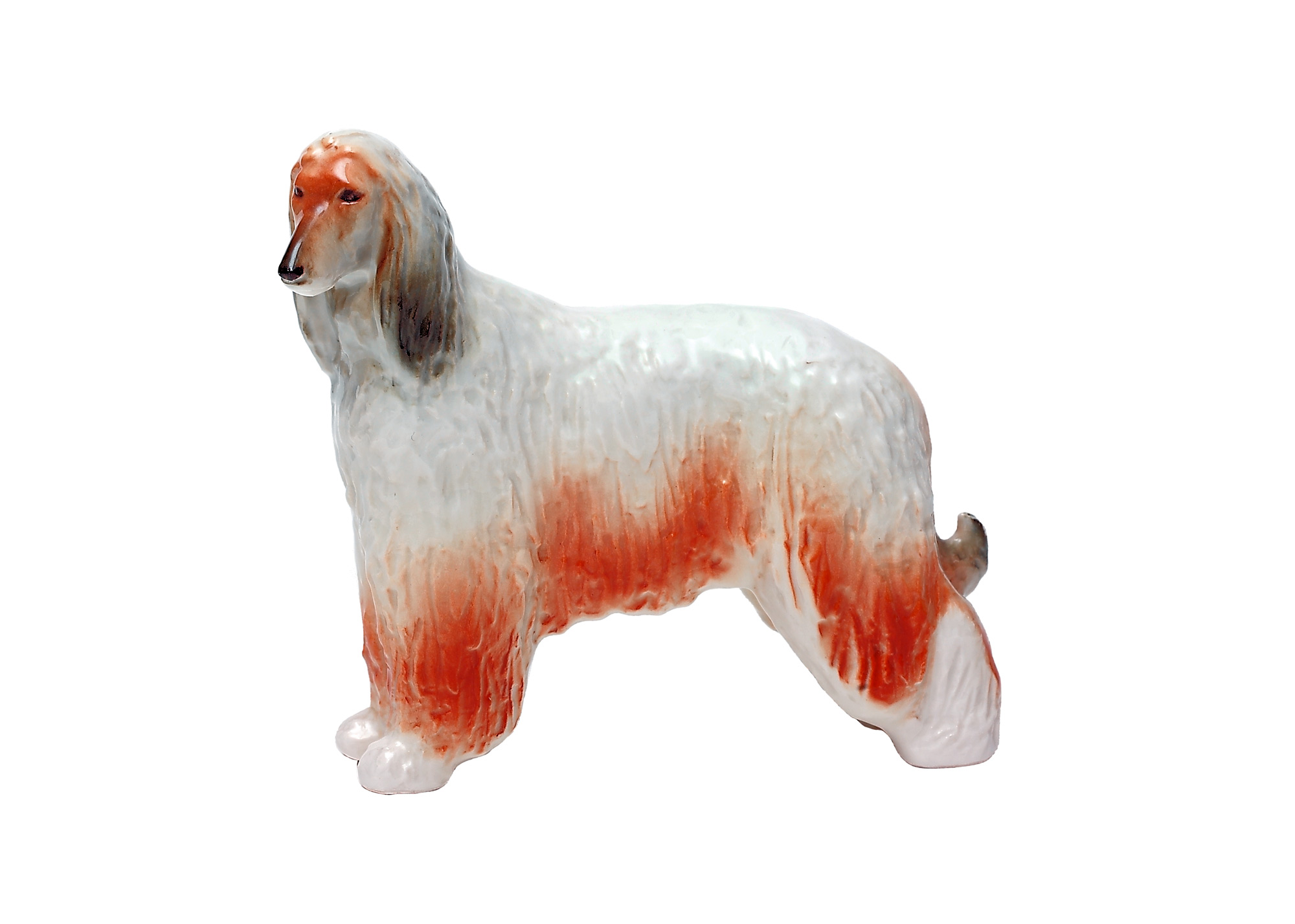 Buy Domino Afghan Hound Porcelain Figurine at GoldenCockerel.com