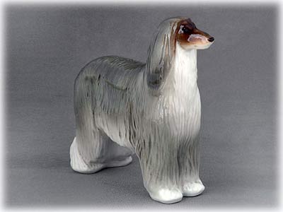 Buy Blue Afghan Hound Porcelain Figurine at GoldenCockerel.com