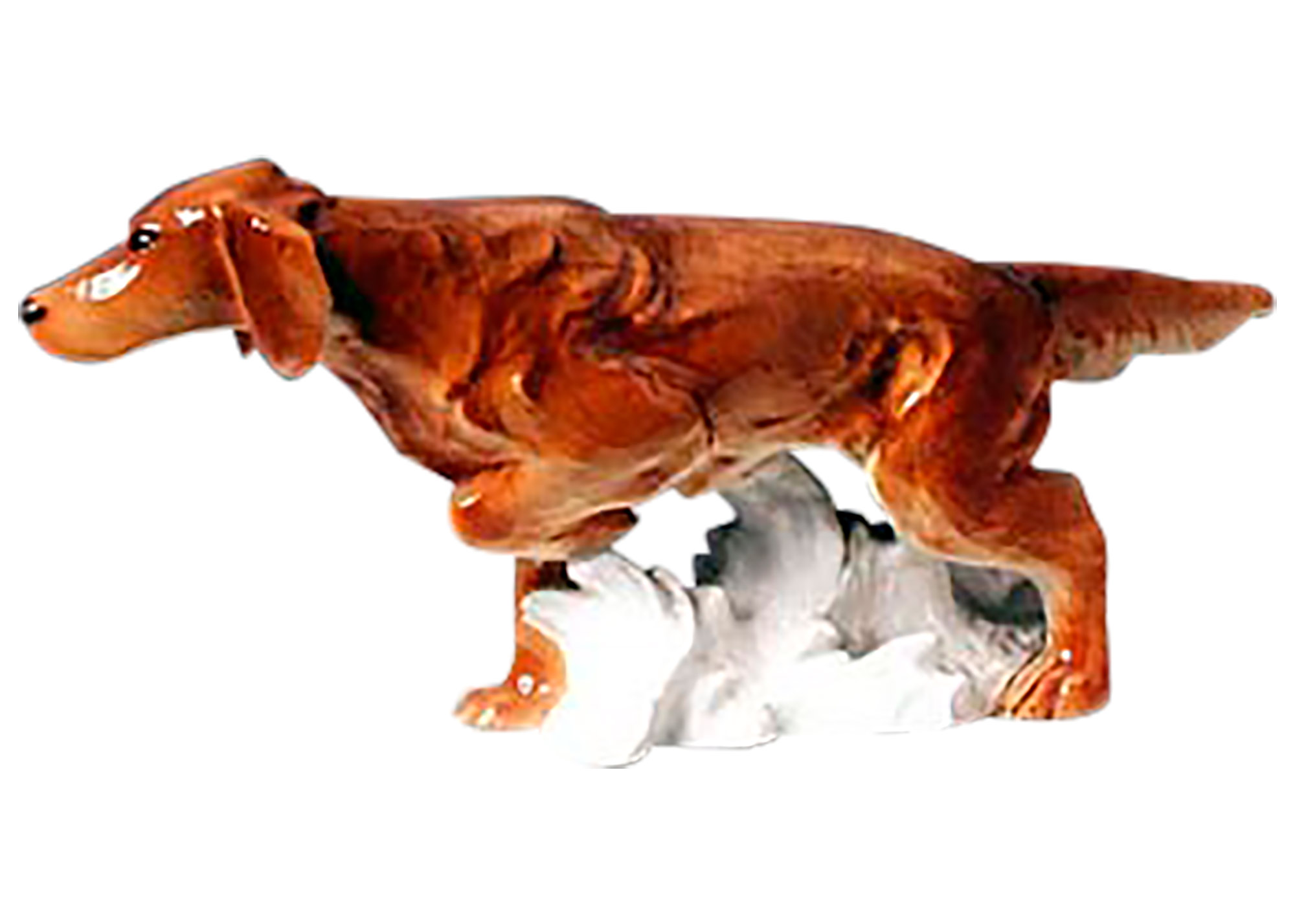 Buy Irish Setter Dog Figurine at GoldenCockerel.com
