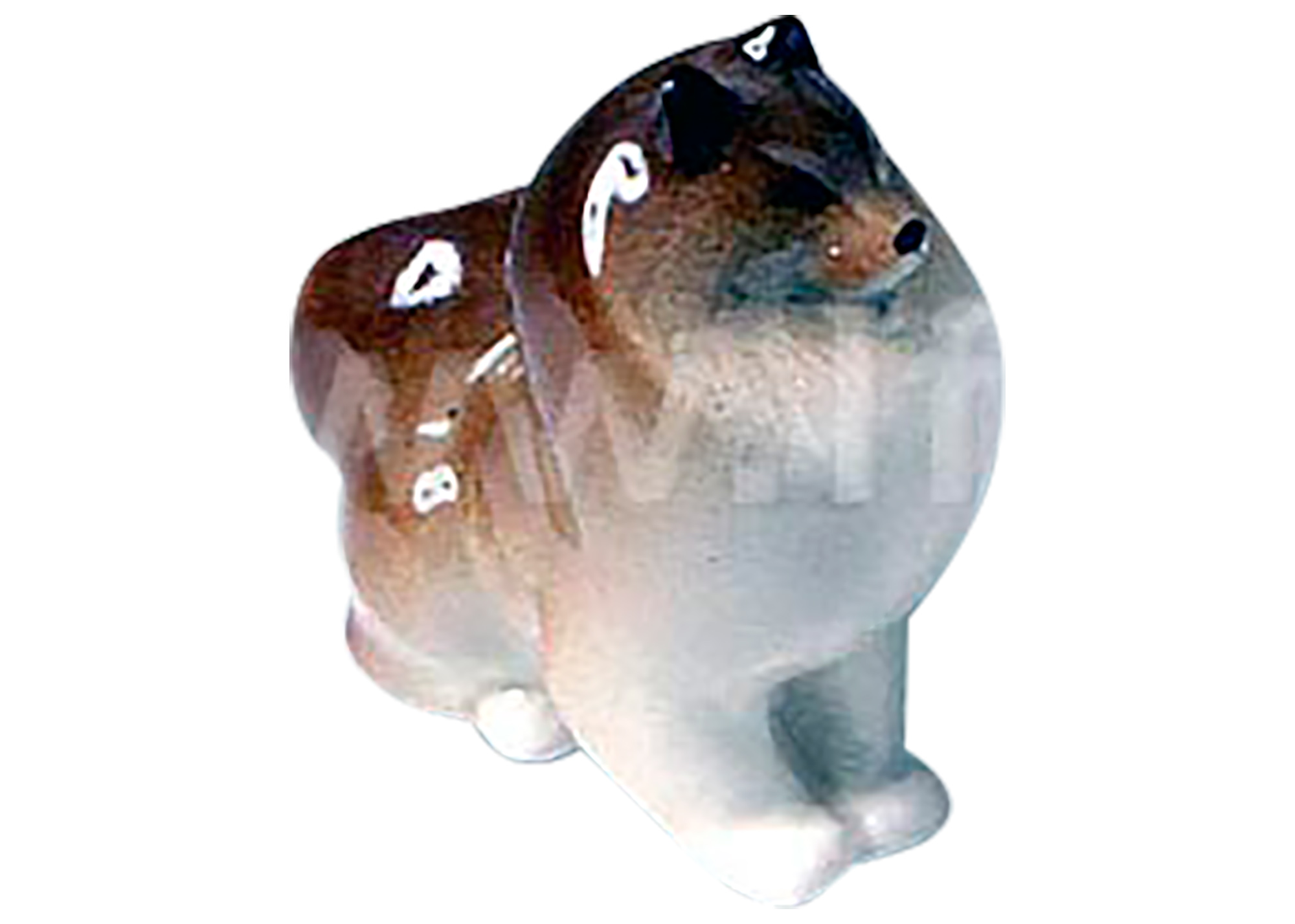 Buy Tan Pomeranian Dog Figurine at GoldenCockerel.com