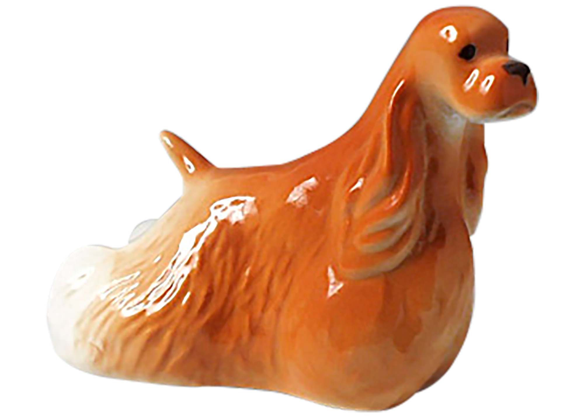 Buy Buff Cocker Spaniel Figurine at GoldenCockerel.com