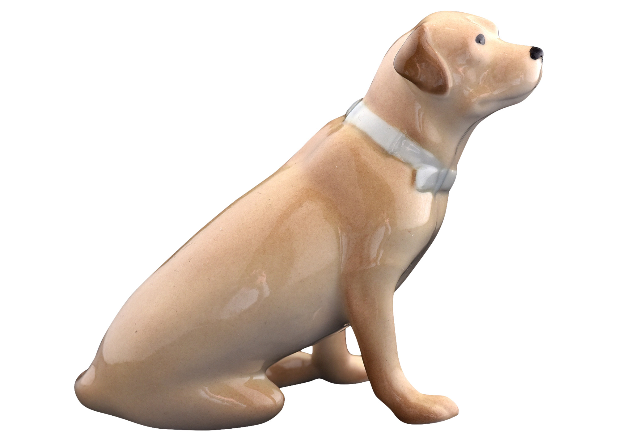 Labrador Fawn porcelain figurine porcelain dog figurine handmade 