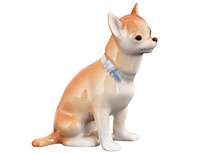 Buy Chihuahua Dog "Jorge" Porcelain Figurine 2.9" at GoldenCockerel.com