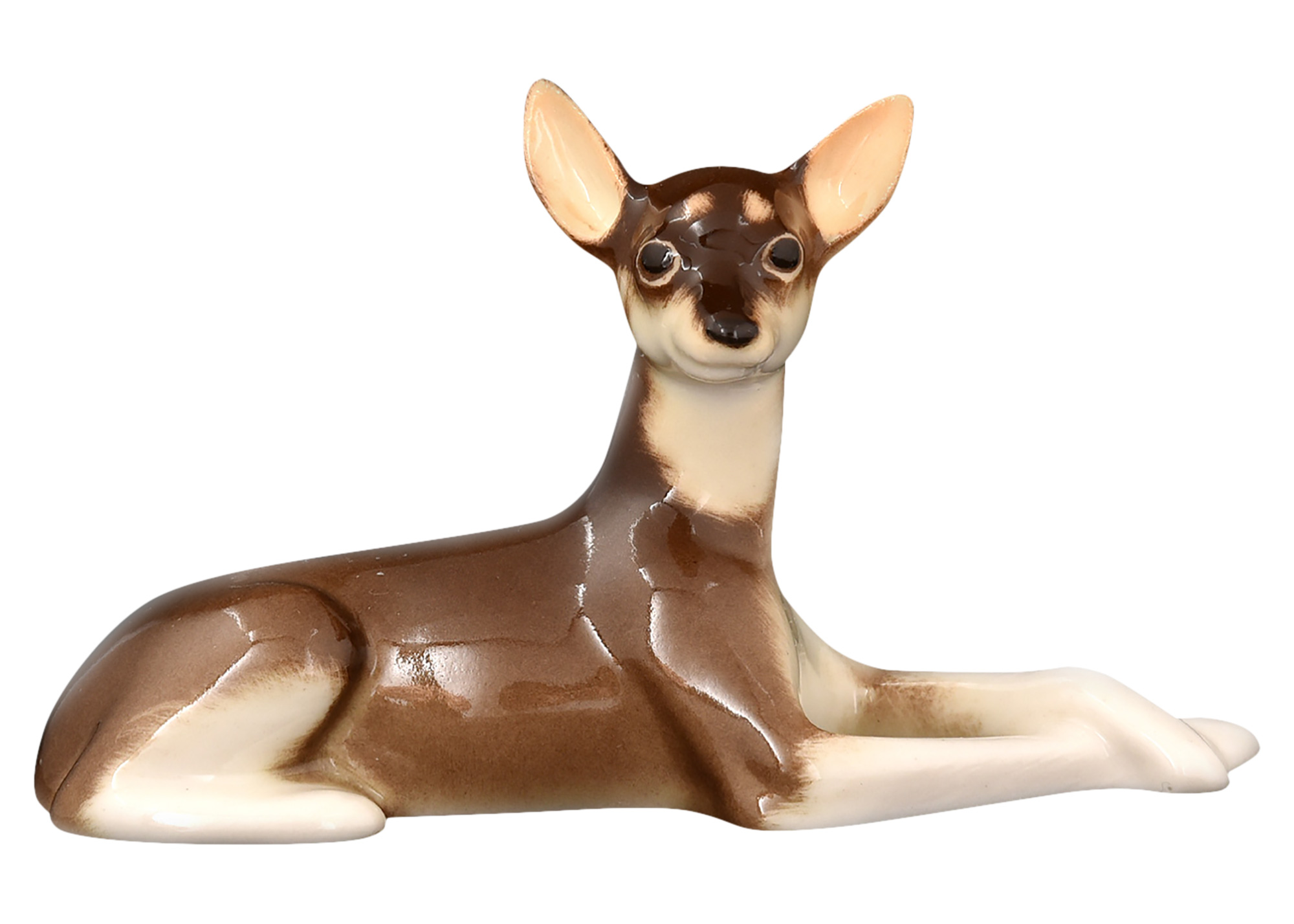 Buy Russian Russkiy Toy Terrier Dog Figurine 'Mio' 4"x2.4" at GoldenCockerel.com