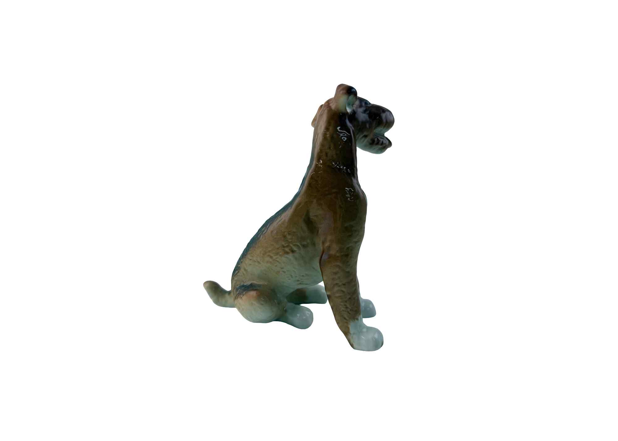 Buy Фарфоровая скульптура "Эрдель" at GoldenCockerel.com