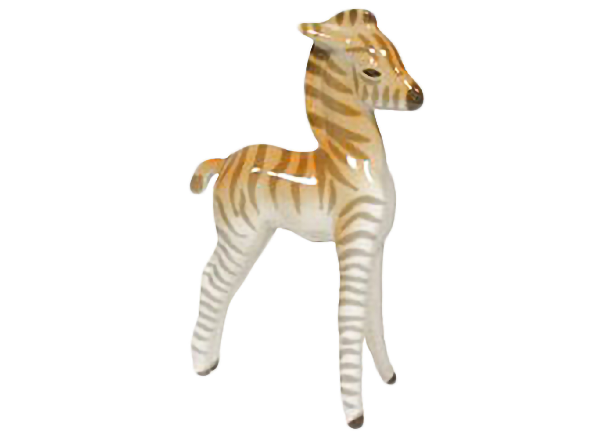 Buy Baby Zebra Standing Figurine at GoldenCockerel.com