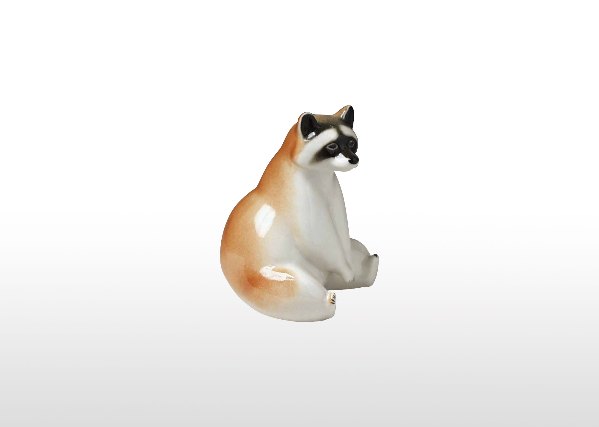 Buy Sitting Raccoon Figurine at GoldenCockerel.com